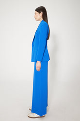 FITTED BLAZER WITH SHOULDER PADS
